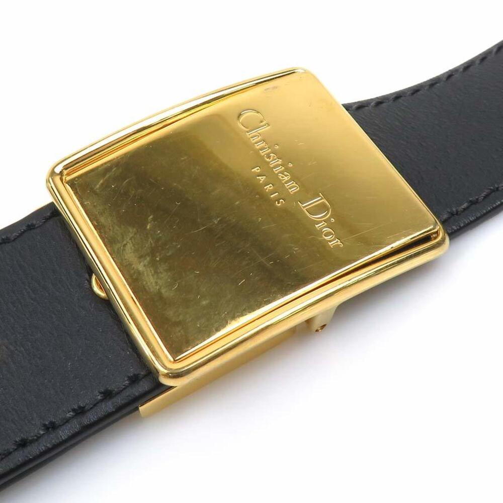 CHRISTIAN DIOR Blue Leather Shoulder Bag - Picture 13 of 16